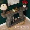 KTMBDW 55 Inches Long Console Table for Entryway, Sofa Table Behind Couch, Wooden Entry Table Foyer Hallway Table for Living Room - 4 of 4