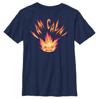 Men's Elemental Ember And Wade Naturally Awesome T-shirt - Navy Blue ...