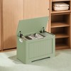 Storage Chest, 29.9 Inches Width Storage Bench, Entryway Bench with 2 Safety Hinges, Shoe Bench, Farmhouse Style, for Entryway, Bedroom, Living Room - 2 of 4
