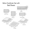 NicBex 7 Piece Polyester Twin Bed Set with Large Medallion Print and Sheets Set,Comfort Bed Sheets for Bedroom - 3 of 4