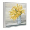 Stupell Industries Golden Fall Floral Bouquet in Country Milk Tin Framed Giclee Art - 2 of 4