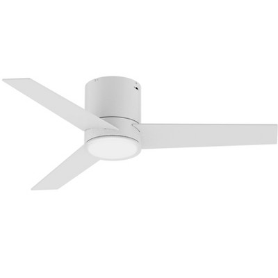 Parrot Uncle 48" 3-Blade Low Profile Ceiling Fan with Light and Remote Control