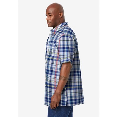 KingSize Short-Sleeve Linen Shirt