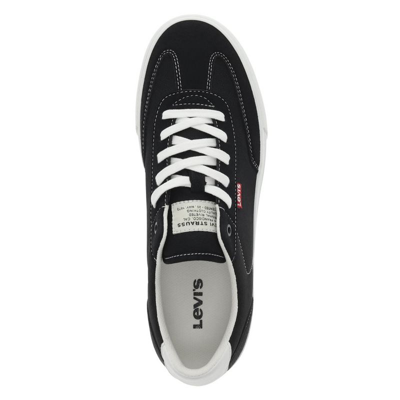Levi's Mens Lux Vulc Textured Fabric Casual Lace Up Sneaker Shoe, 2 of 7