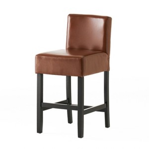 NicBex Dining Chairs Upholstered Chair with Leather Accent for Dining Table with Wooden Frame for Kitchen, Bedroom - 1 of 4