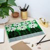Modern Tropical Mod Flower Garden Black White Acrylic Tray - Deny Designs - 3 of 4