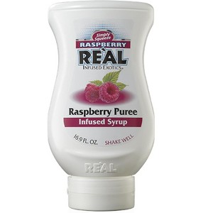 Reàl Infused Exotics Simply Squeeze Infused Syrup Raspberry 16.9oz Bottle for Mix- ologists, Chefs, Cooks - 1 of 4