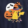Boys' - Pokémon - Witch Pikachu With Candy Graphic Long Sleeve Fleece Sweatshirt - 2 of 4