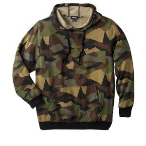 KingSize Men's Big & Tall Fleece Pullover Hoodie Big - 1 of 4