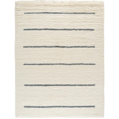 L'Appartement☆Cashmer rugger knit 最終値下中 Kenya KNY750 Hand Knotted Indoor Area Rug - Ivory/Grey - 9'x12