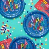 Creative Converting Hats Off Birthday Hats Plates and Napkins Set 48ct - 2 of 4