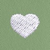 Dalix Heart Embroidered Cotton Summer Outdoor Bucket Hat Womens - 2 of 4