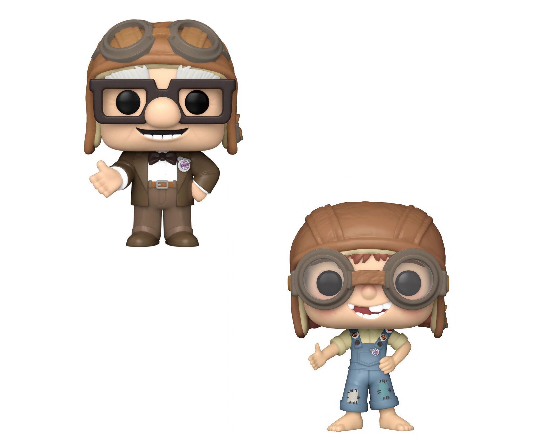 Funko Pop! 2 Pack Up - Carl #1478 & Young Ellie #1481