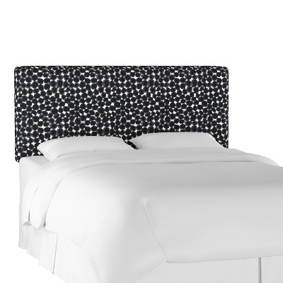 target black headboard