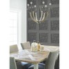 Brewster Peel and Stick 1pc Wallpaper Carved Floral Gray - 4 of 4