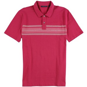 Perry Ellis Mens Chest Stripe Polo Shirt - 1 of 2