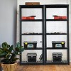 Costway 2 PCS 5-Tier 9.5lbs Ventilated Shelving Rack Free Standing Multi-Use Shelf Unit - 3 of 4