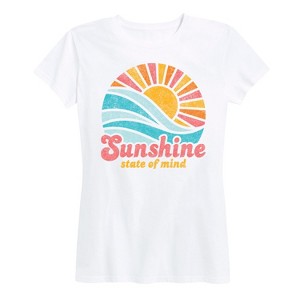 Women's - Instant Message - Sunshine State Of Mind Short Sleeve Graphic T-Shirt - 1 of 4