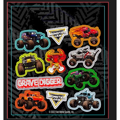 113ct Monster Jam Mini Sticker Pads_0