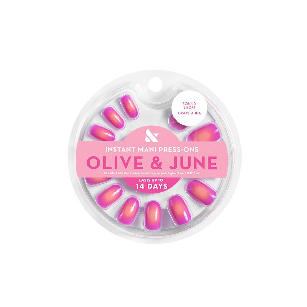 Olive & June Press-On Fake Nails - 42ct