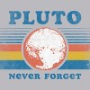 Men's Design By Humans Pluto Never Forget By Tingsy Tank Top - 2 of 4