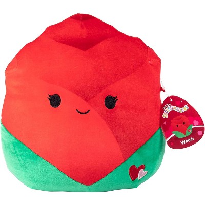 Squishmallows 10-Inch Walsh The Rose Mother's Day Flower - Collectible Soft Squishy Prom Corsage Stuffed Animal Toy - Gift for Kids, Girls & Boys