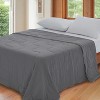 Cooling Blanket Lightweight Breathable Blanket Breathable and Made of Polyamide with a Touch of Ice Cream - 2 of 4