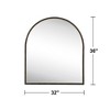 Dovelina Arch Iron Decorative Wall Mirror Hanging Mirror (Set of 2) - 3 of 4