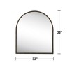 Dovelina Arch Iron Decorative Wall Mirror Hanging Mirror (Set of 2) - image 3 of 4