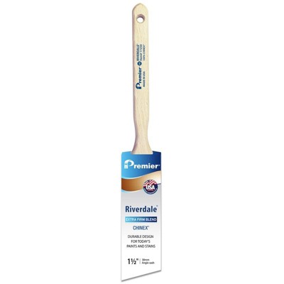 Premier Riverdale 1-1/2 in. Extra Stiff Angle Sash Paint Brush