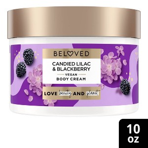 Beloved Candied Lilac & Blackberry Body Cream - 10oz - 1 of 4