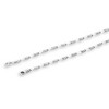 Pompeii3 Men's Link 14k Gold (12gram) or Platinum (20gram) 3.5mm Bracelet 8.5" - 2 of 4