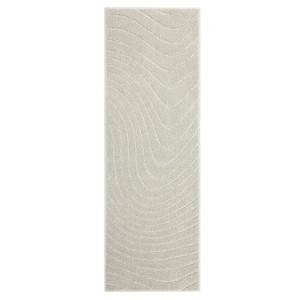 Vintage Soft Waves Rugs Non Slip Non Shedding Floor Carpet for Living Room Bedroom Nursery - 1 of 4