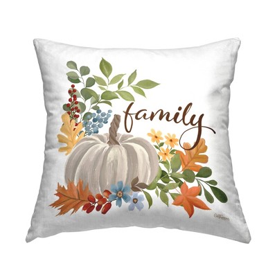 Stupell Industries Autumnal Family Pumpkin