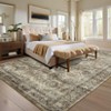 Vinatge Distressed Area Rug Washable Rugs for Bedroom Soft Touch Stain Resistant Throw Carpet Low Pile Floor Cover with Non-Slip Backing - 4 of 4