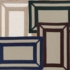 Colonial Mills Afra Braided Rug, Navy 42"x66", Rectangle Shape - 4 of 4