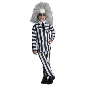 Kids' Deluxe Beetlejuice Costume - Size 6-8 - Black - 1 of 2