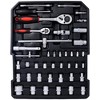 Ridstar 969pcs Home Toolbox Storage Case with 4 Drawers & Rolling Tool Box For Maintenance, Garden, Homeowner & Handyman-Silver - 4 of 4