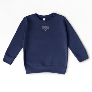 The Juniper Shop SmileyWorld Embroidered Bubba Outline Toddler Sweatshirt - 1 of 4