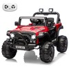 Jojoka 12V Kids Ride On Car, Electric Ride On Truck w/Parent Remote, Spring Suspension, Bluetooth Music, LED Light, 4.1Mph Max Speed - 2 of 4