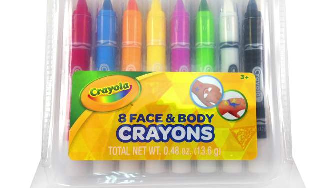 Crayola 8ct Face &#38; Body Crayons, 2 of 5, play video