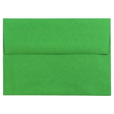 Jam Paper Brite Hue A6 Envelopes 4 3/4 X 6 1/2 50 Per Pack Blue