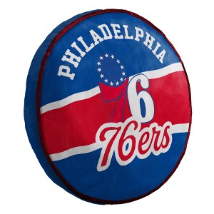 NBA Philadelphia 76ers 15'' Varsity Cloud Pillow - 1 of 3