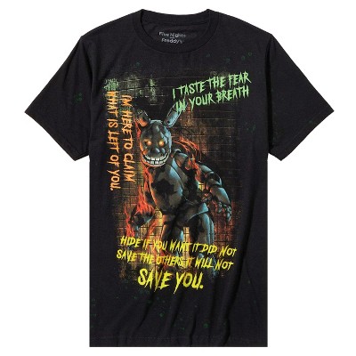 Five Nights At Freddy's Women's I Taste The Fear Boyfriend Fit T-Shirt