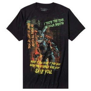 Five Nights At Freddy's Women's I Taste The Fear Boyfriend Fit T-Shirt - 1 of 3