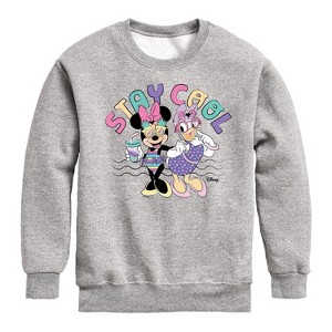 Boys' - Disney - Stay Cool Graphic Long Sleeve Fleece Sweatshirt - 1 of 4