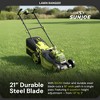 Sun Joe Walk-Behind Cordless Push Lawn Mower with Brushless Motor, 24V-X2-16LM - 4 of 4