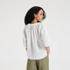 Women's Elbow Sleeve Button-Down Blouse - Universal Thread™ - 2 of 4