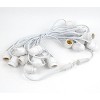 Novelty Lights Edison Outdoor String Lights with 25 In-Line Sockets White Wire 37.5 Feet - 3 of 4