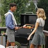 Costway Portable Tabletop Pellet Grill & 20lbs Apple Wood Pellets Outdoor Smoker BBQ Set - 2 of 4